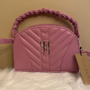 NWT Steve Madden (bhardyy) Top Handle Satchel/Crossbody - Rose Pink